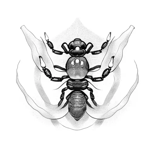 Scorpion Being A Music Note