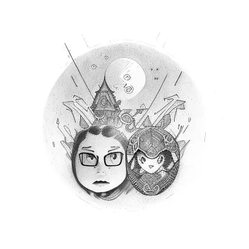 Connection Of 2 Kids And Wife