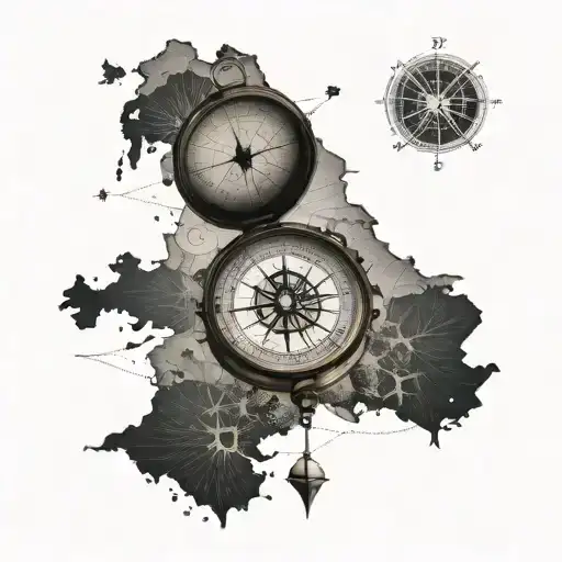 Compass Map Estonia