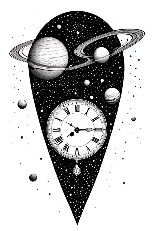 Clock Face Planets Coming