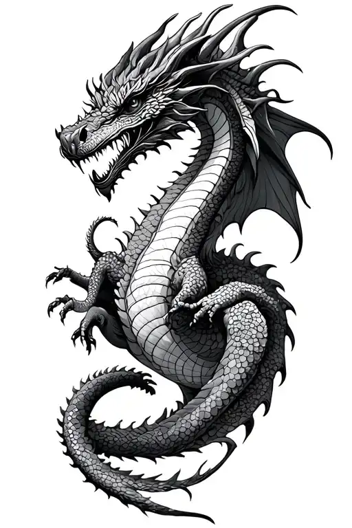 Dream Dragon With Magic