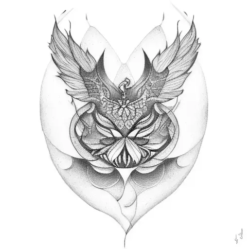 Nature Tattoo Combining Nature Of Lousiana And Montna