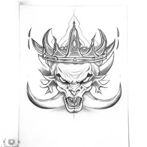 Devil With Crown