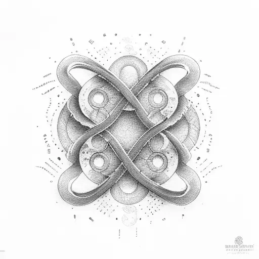 Two Question Marks As Infinity Symbol