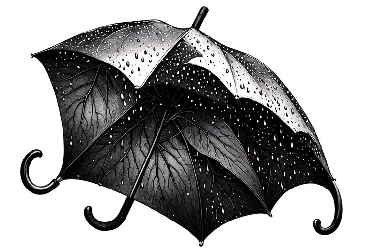 Umbrella Leaf Rain