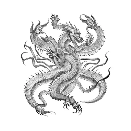 Dragon Fight Scorpion