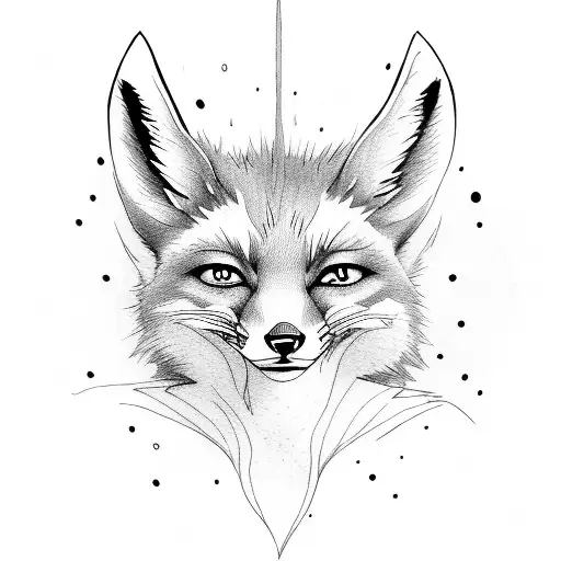 A Fox With A Human Body In A Joker Costume