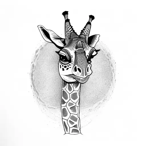 A Turtle Combined With A Giraffe