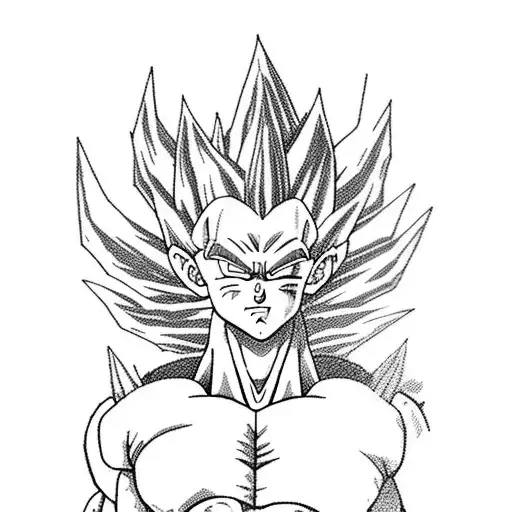 Vegeta Super Saiyan God Surrounded By Clouds