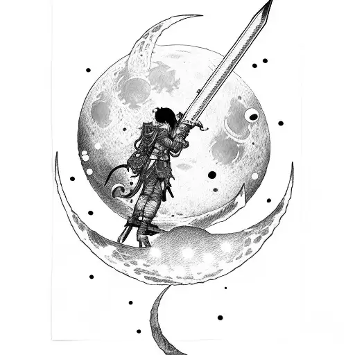Anime Moon Sword Fight