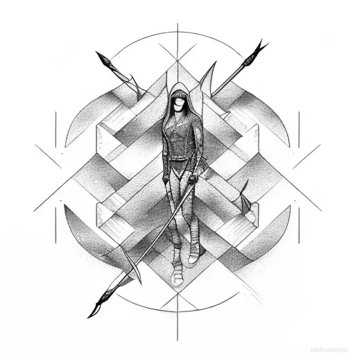 Arrow With Sound Wave