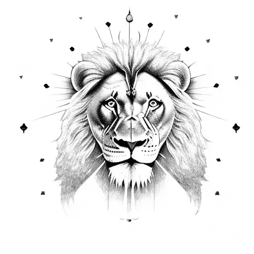 Hanuman Ji Small Intergated With Lion