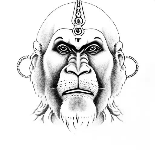 Hanuman Ji Small In Script