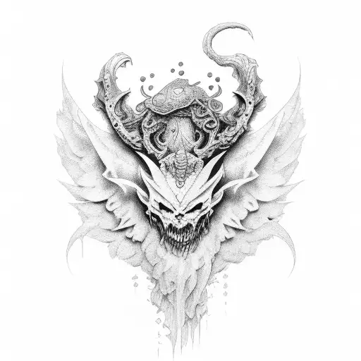 Aile D'ange Et Ail Demon