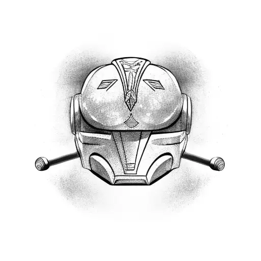 Power Ranger Helmet With Baseball Bat