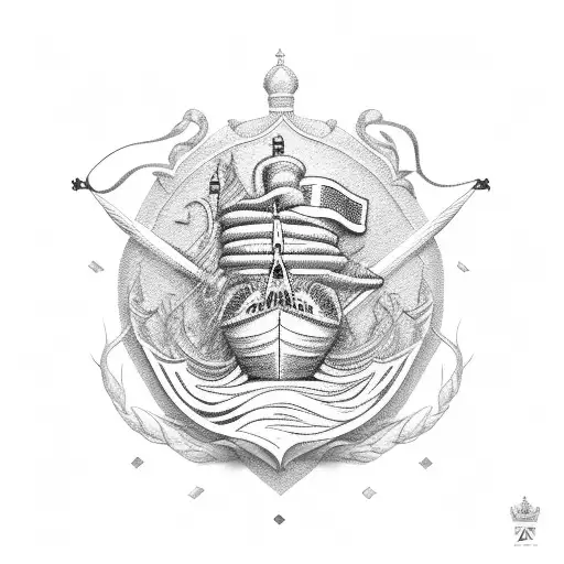 Royal Naval Crossing The Line Ceremony