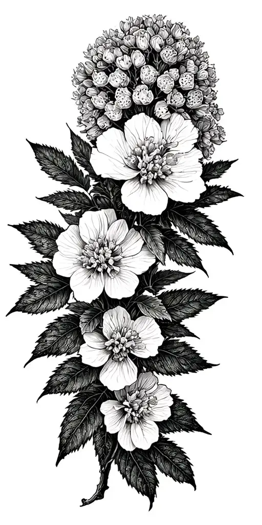 Idaho Syringa Flowers