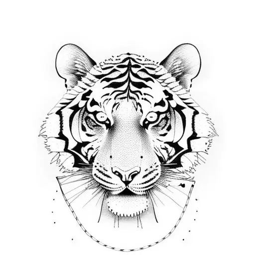 Tiger Arm Tattoo For Man