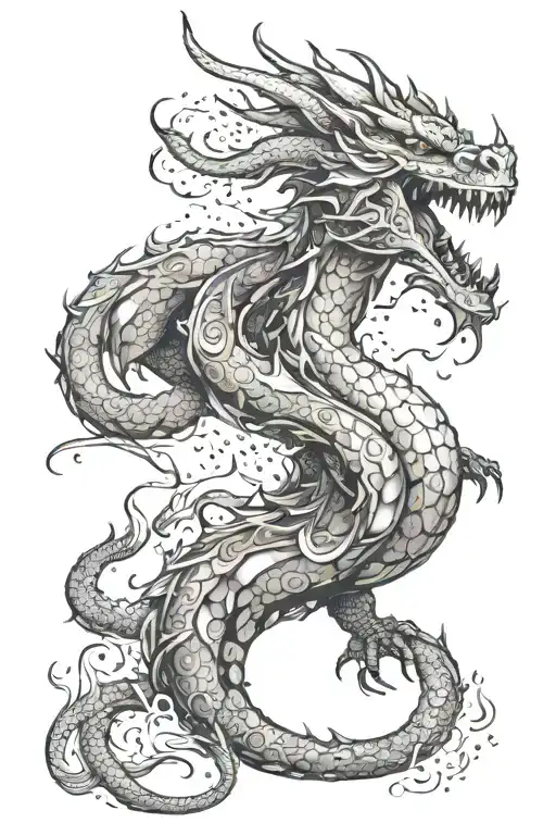 Dragon Breathing Fire