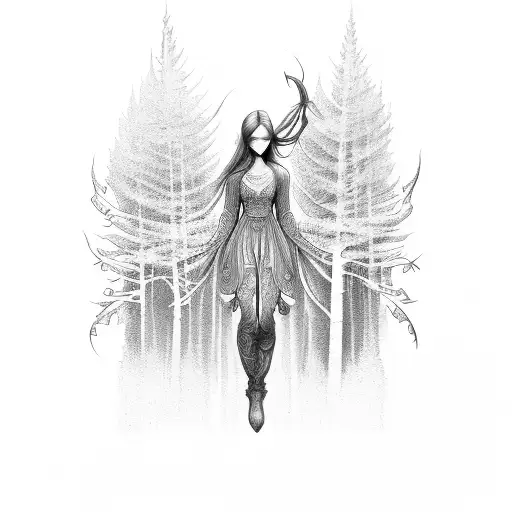 Forest And Gurdian Angel