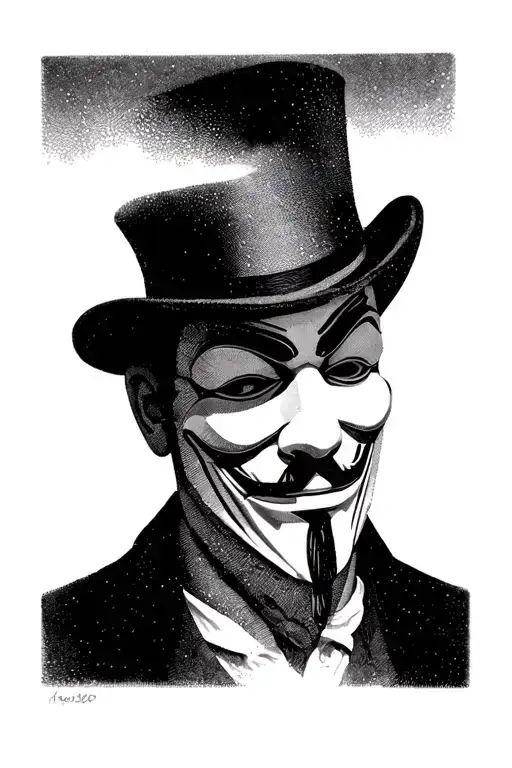 Guy Fawkes Face