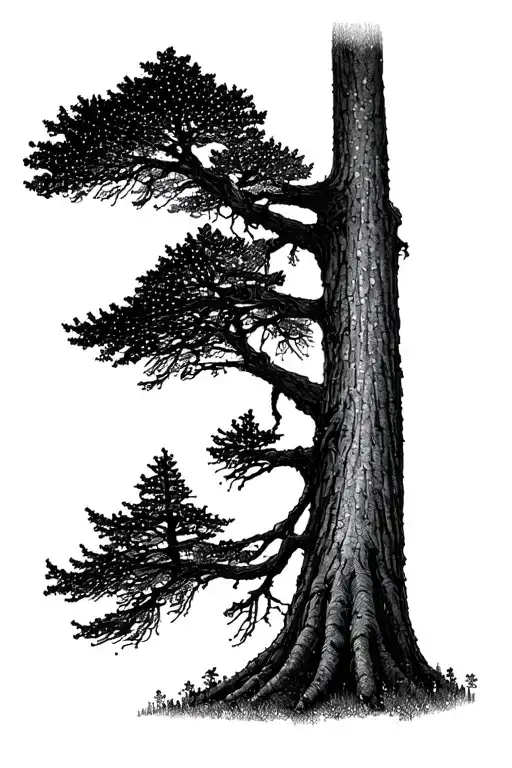 A Redwood Tree