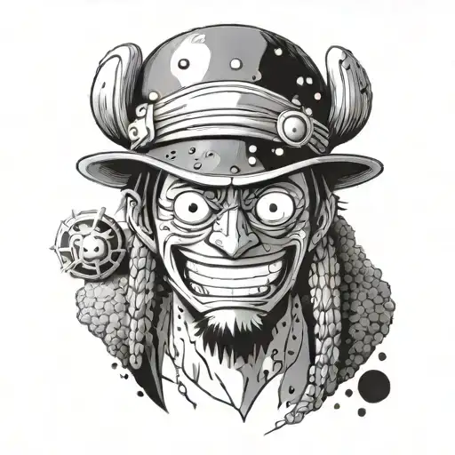 Create A Portrait Of Your Favorite One Piece Character In A Dotwork Style