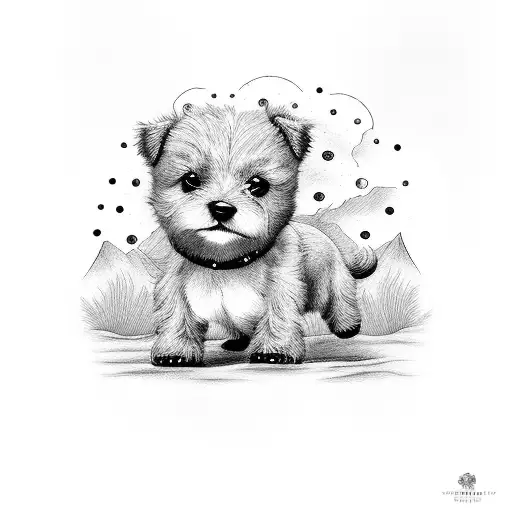 Teddy Bear York Shire Terrier