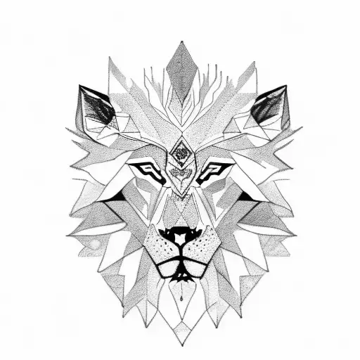 Lion Mirror Wolf