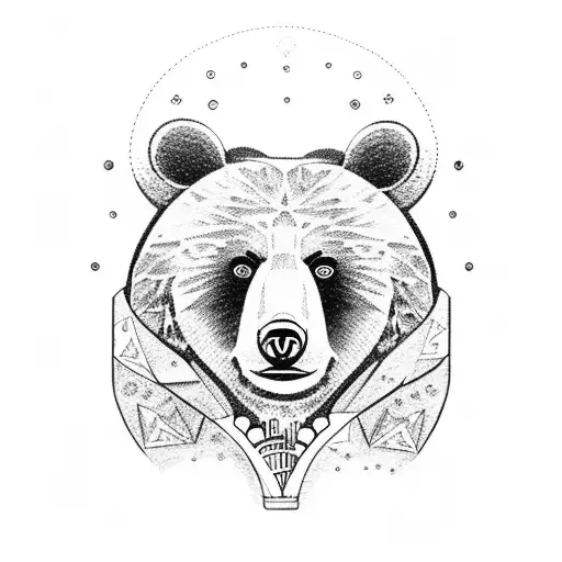 Bear Hitting Keys Of A Piano