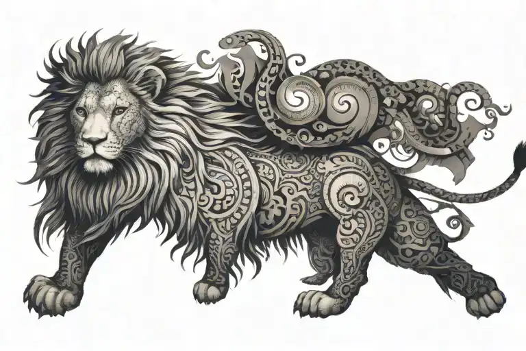 Lion Of Juda Inside Symbolizing