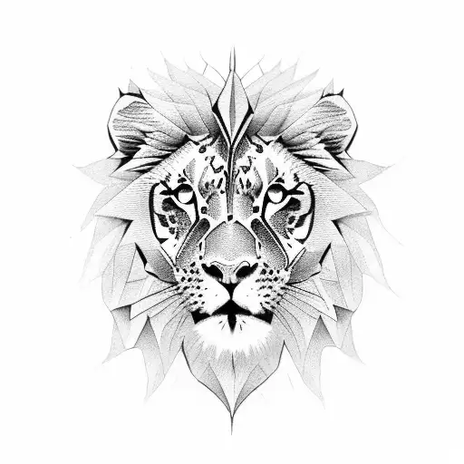 Half Lion Half Tiger Sleeve