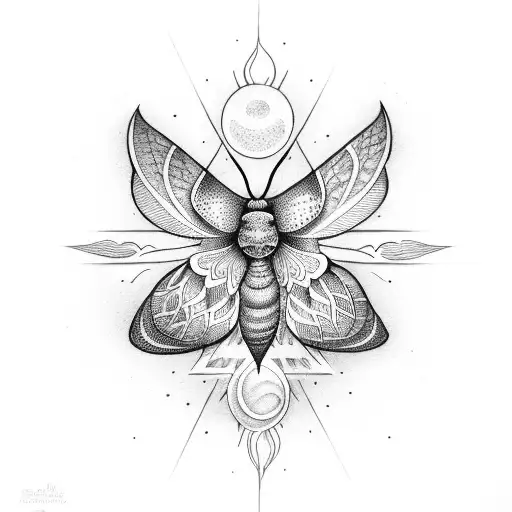 Moth Burns Under The Sun