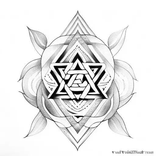Valknut Lotus Flower