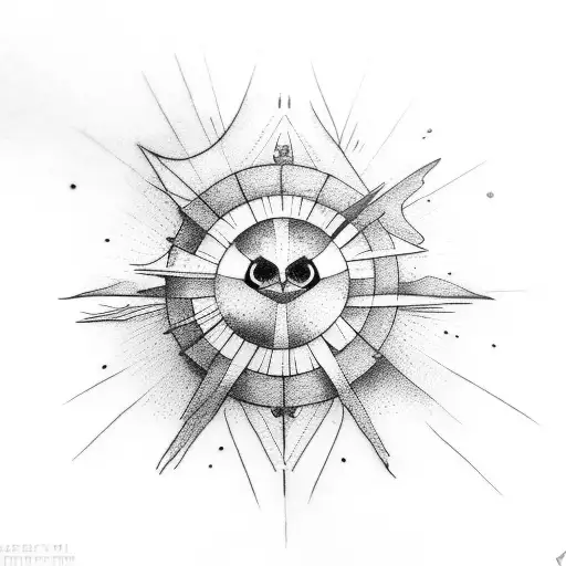 Simple Sparrow And The Sun