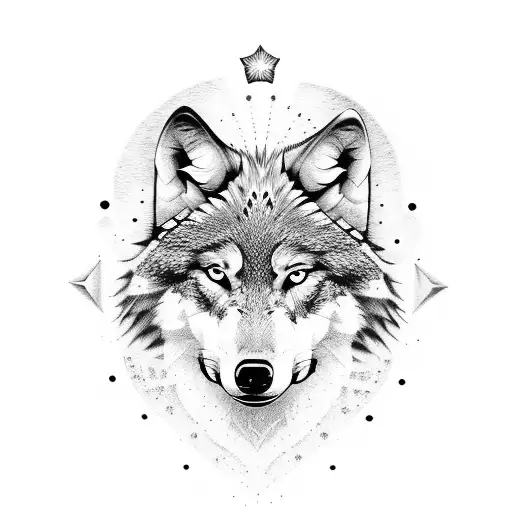 Wolf And Stars