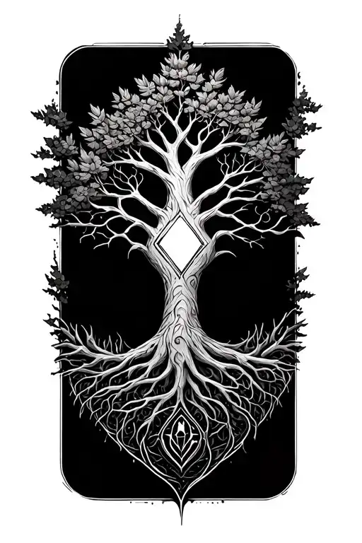 Tree Of Life Druid Diamond
