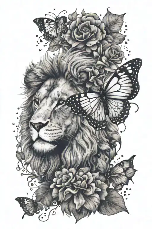 Leo And Butterfly For Men