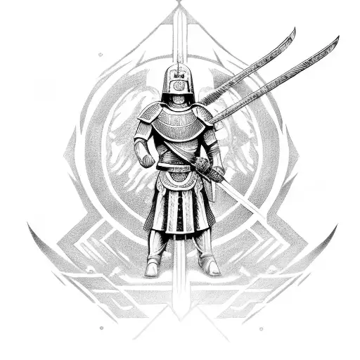 Spartan Soldier Whit Katana