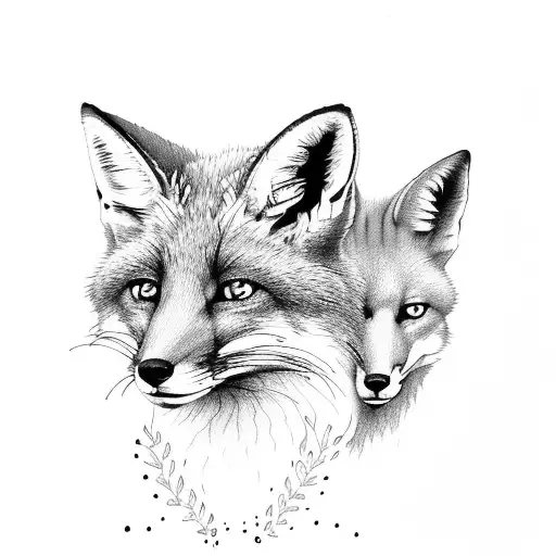 Fox With Jasmine Flojera