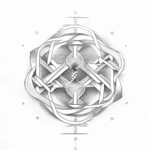 Infinity Symbol With Letter H