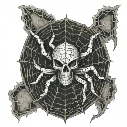 Spider Scull Web