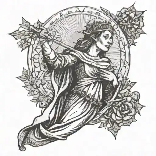 Catholic Woman Fighting