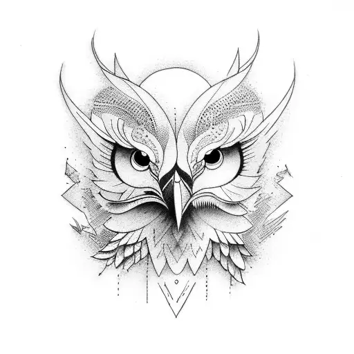 A Bird Looking For Its Way In The Dark