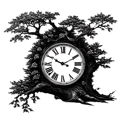 Clock And Tree