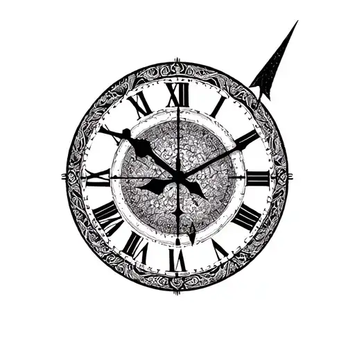 Odin Norse Mythology Time Clock