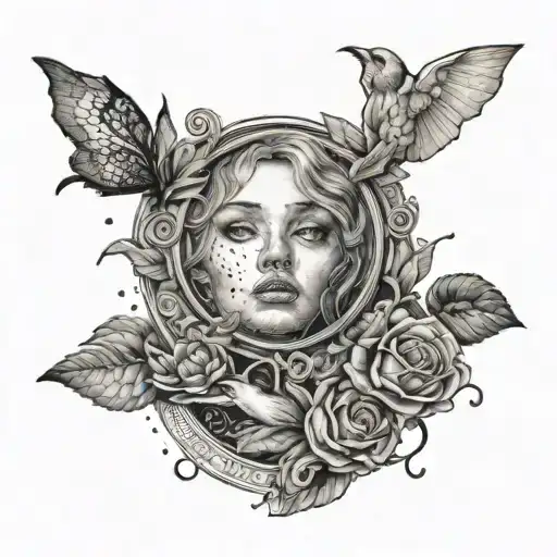 A Tattoo Inspired By Famous Paintings And Movies That Represent Your Love For Art And Cinema