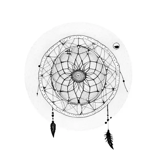 Dreamcatcher With A Moon