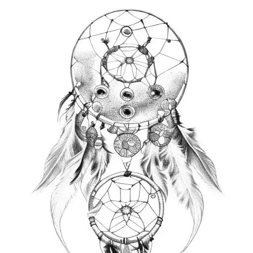 Dreamcatcher With Coi Fish