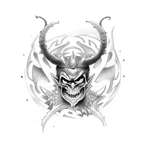 Full Body Small Medieval Style Demon